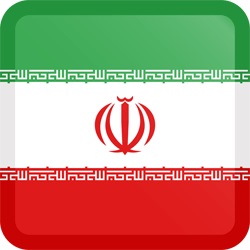 Iran flag button