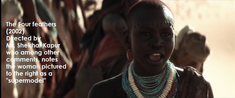 The four feathers "Dinka woman" image