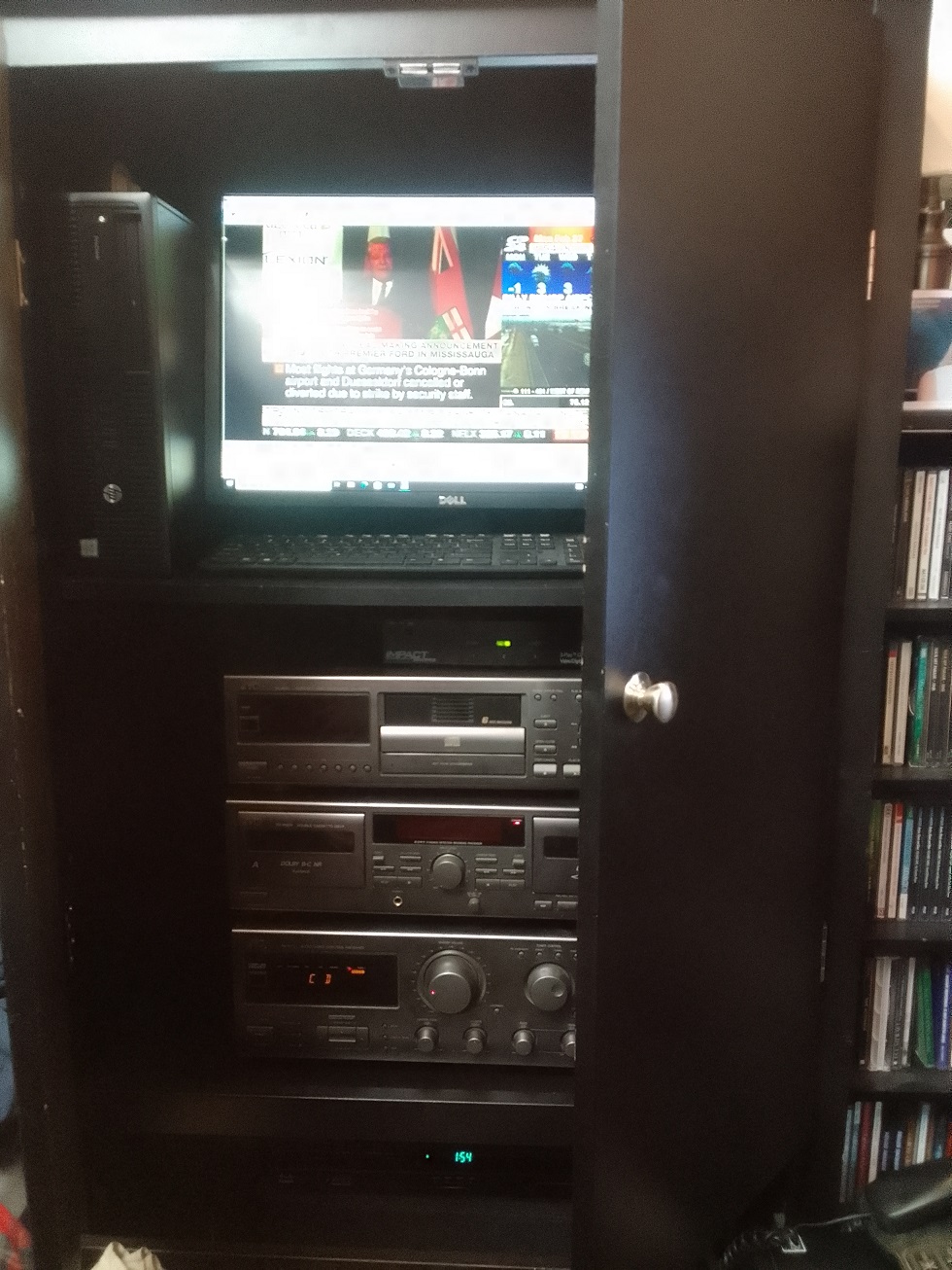 news monitoringand live content recording station
